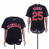 Indians 25 Jim Thome Navy Alternate Flexbase Jersey Sguo,baseball caps,new era cap wholesale,wholesale hats